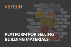 Platform for selling building materials